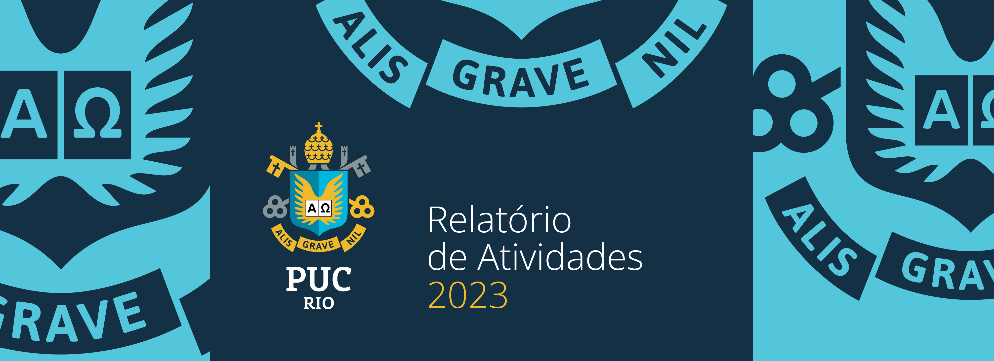 Imagem ilustrativa da matéria, com fotos e o texto PUC-Rio no Oriente